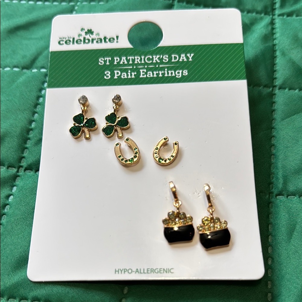 6 Pairs Earrings NWT